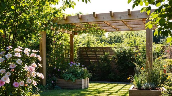 5 astuces pour aménager votre jardin avec une pergola bioclimatique 4x3