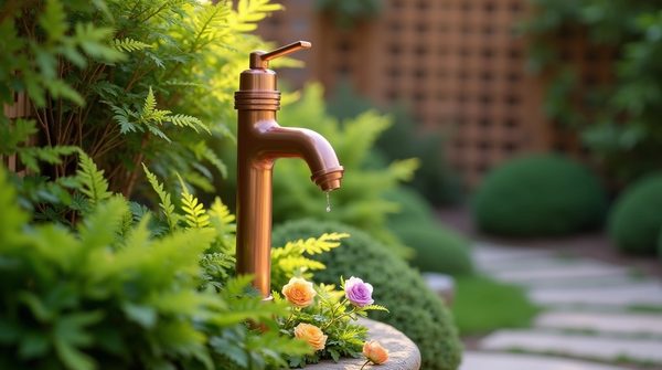 Le robinet extérieur en laiton : élégance et durabilité au jardin
