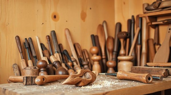 Top outils en bois indispensables pour créer des œuvres uniques