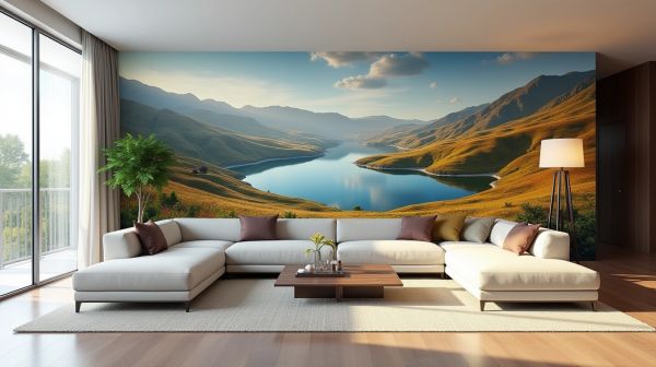 Transformez votre intérieur avec un papier peint panoramique unique