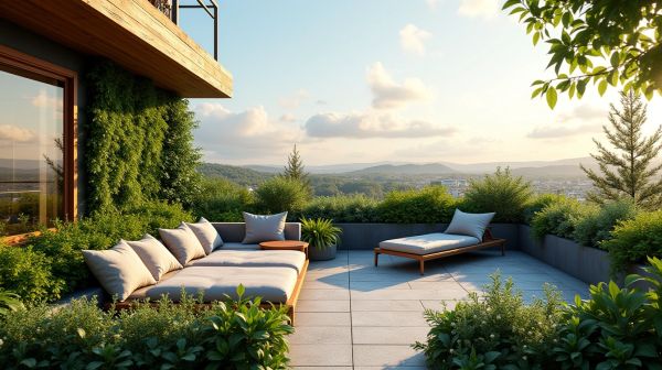 Transformez votre toiture terrasse avec une végétalisation efficace
